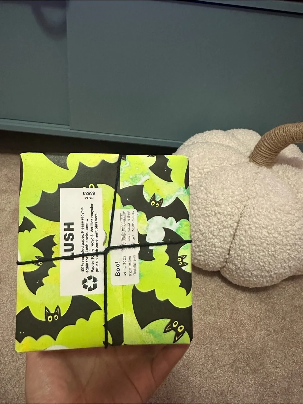LUSH Boo! Halloween Bath Bomb Gift Set Dracula & Ghostie New 🎃👻🦇